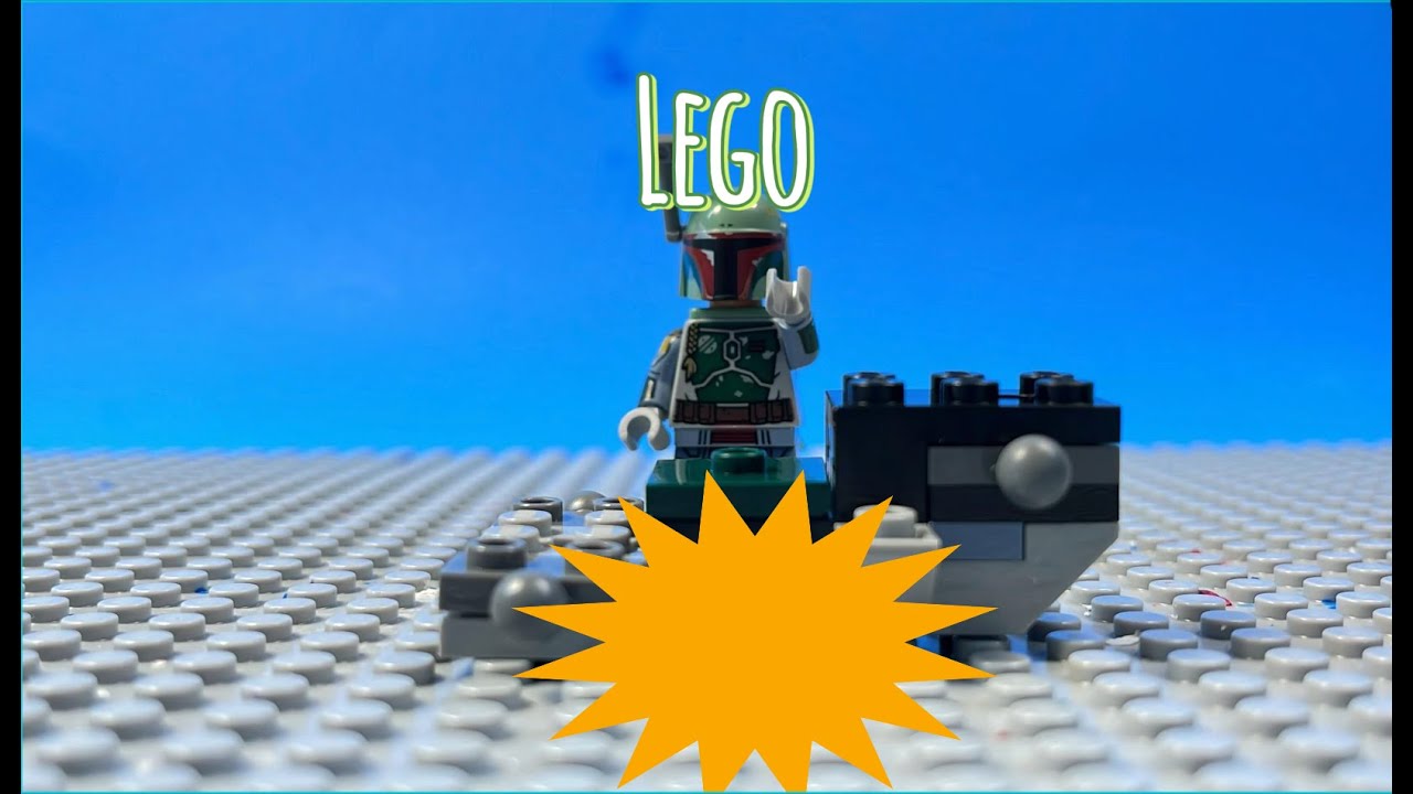 Boba Fett Speed Building a Lego stop motion (Creative Bryce Films)