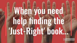 The FiveFinger Tip for Choosing a Just-Right Book