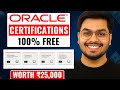 Oracle Race to Certification 2025 | Get ₹25,000 Worth Tech Certificates FREE
