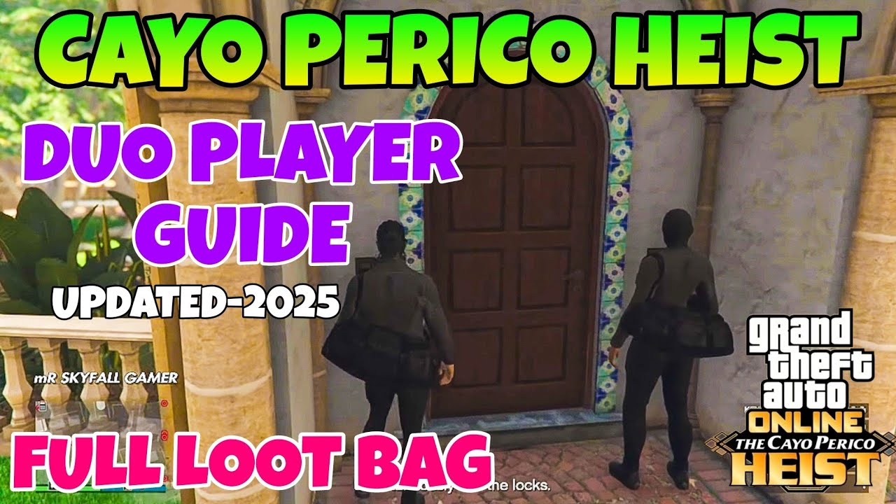 Cayo Perico Heist Duo Guide | Full Loot Bag | Full Stealth & Elite