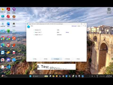 Installation PHP 8.4, phpmyadmin using Laragon 8