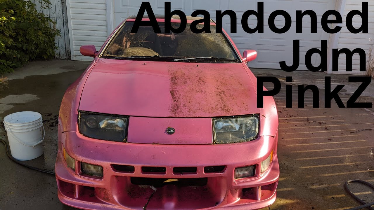 First Bath in 12 YEARS. 300zx COVERED in MOSS. Can we save the