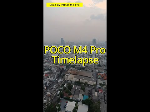 POCO M4 Pro Timelapse