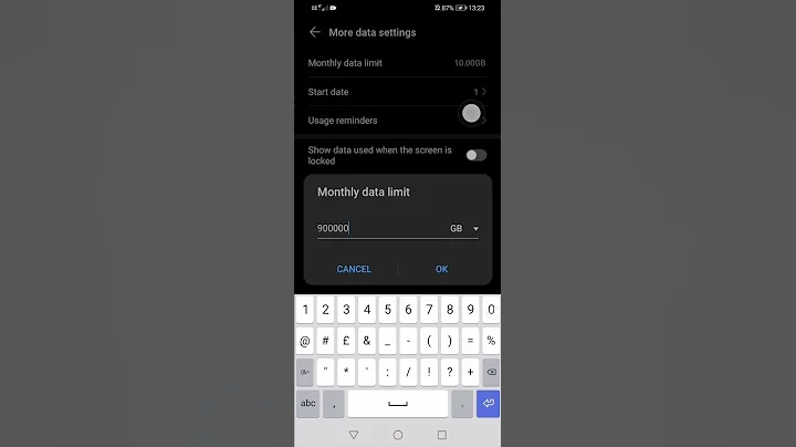 How to get UNLIMITED DATA on android!
