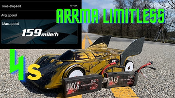Arrma Limitless 4s Dual Motor 159mph