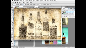 #Photoshop Workbench 280: Filter Forge Old Drawing Blend Effect
