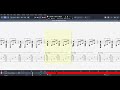Dethklok  go into the water acoustic fingerstyle guitar tab
