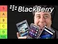 Ranking My Favourite BlackBerry Phones