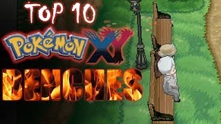 Top 10 Benches in Pokémon X & Y - Tamashii Hiroka
