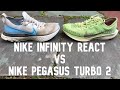 Nike Infinity React vs Nike Pegasus Turbo 2 | Which is better?!?!?!