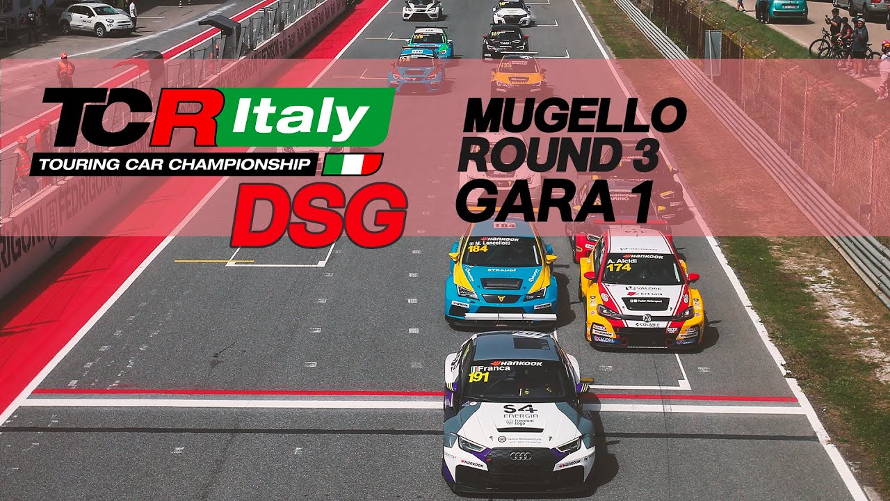 TCR Italy DSG - ACI Racing Weekend Mugello round 3 - Gara 1 - YouTube