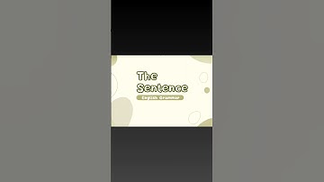 🔴Sentence: Definition, Parts and Examples | #shorts #englishgrammar #ssc