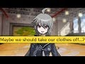 "Maybe we should take our clothes off...?" - Danganrebirth-Voices Extra Mode