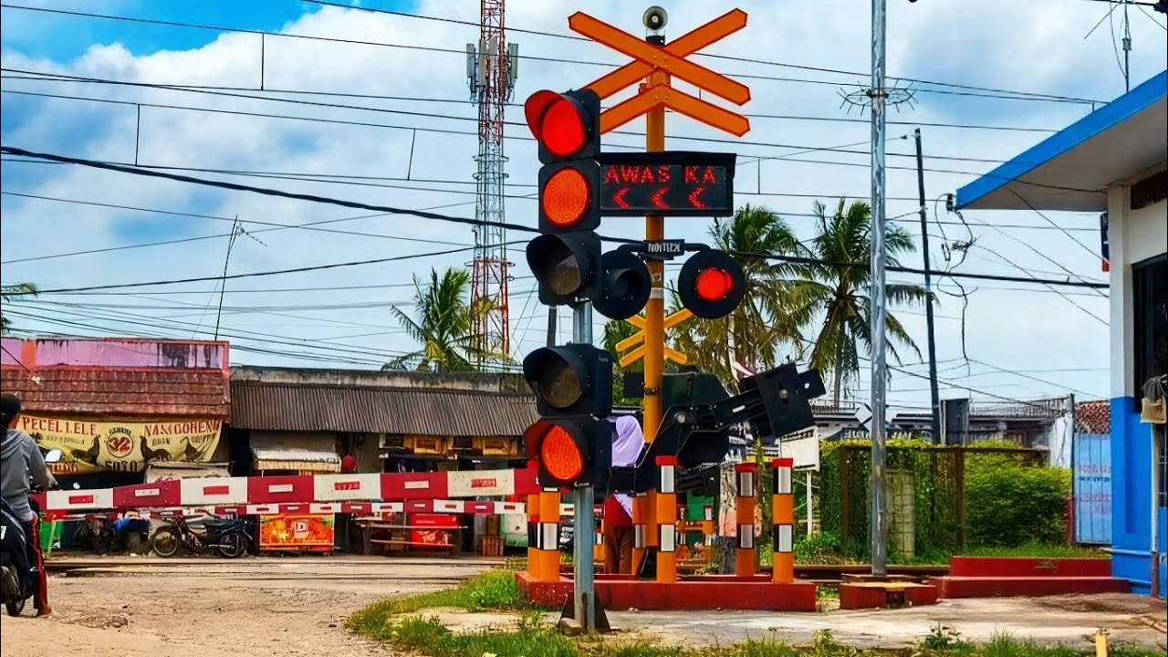 Update Palang Wantech | Kondisi  Palang Hampir Menyentuh Tanah 