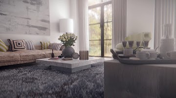 Blender Eevee Living Room 02