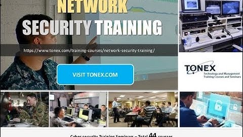 Network Security Training : Tonex Training