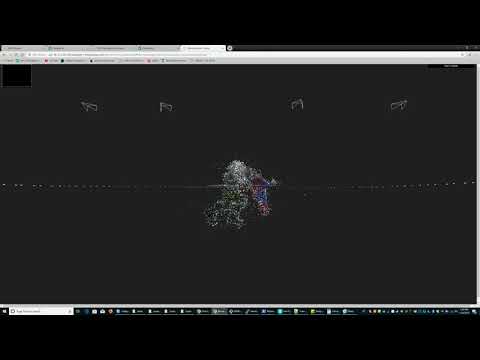 OpenSFM 3D model - superman vs doomsday