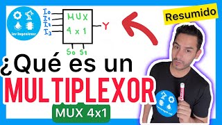 ✅MULTIPLEXOR 4x1 | CÓMO FUNCIONA| ELECTRÓNICA DIGITAL