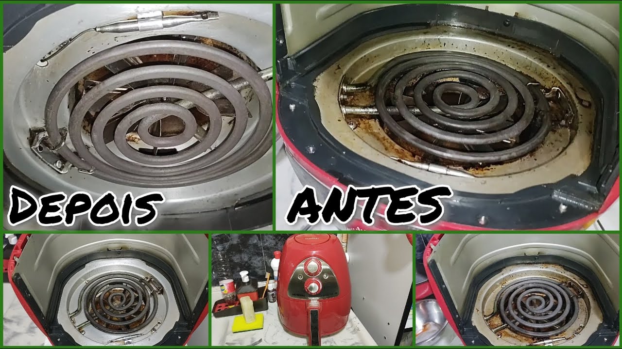 Como Limpar A Airfryer Por Dentro