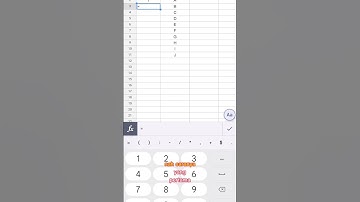 Cara membuat nomor otomatis di Google Spreadsheets menggunakan Smartphone| PART 1 | SHORT GS