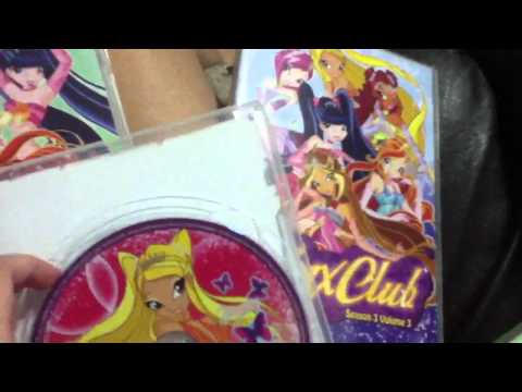 Winx Club Season 3 Rai English DVD unbox