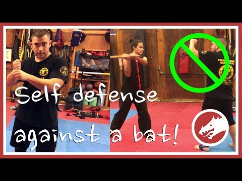 How to stop an ATTACKER with a BAT!