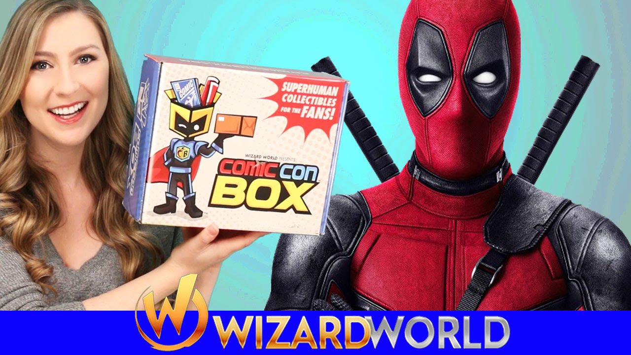 DEADPOOL COMIC CON BOX UNBOXING - February 2016 - YouTube