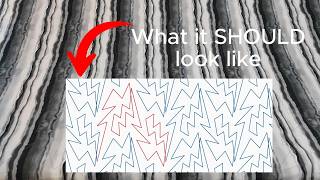 Rows Stitching Over Each Other with Quilt Path: This Could be Why