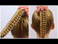 How to: Knot /Ladder Braid Tutorial by LittleGirlHair | Little girls hairstyles #94 #LGH