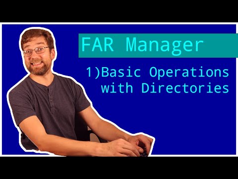 FAR manager - 1 Installation and Basic Operations with Directories