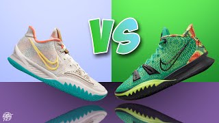 Nike Kyrie Low 4 vs Nike Kyrie 7!