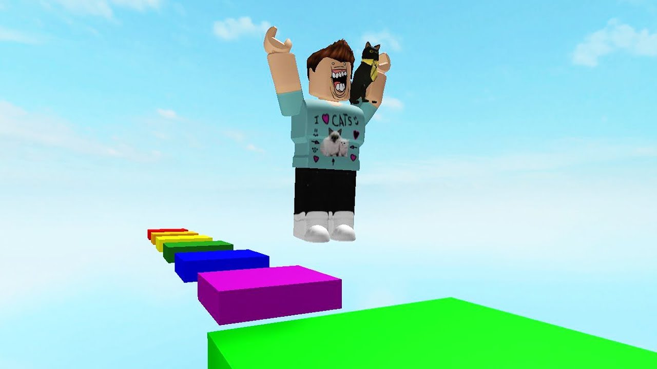 Denis Roblox Playing Be Bald Obby