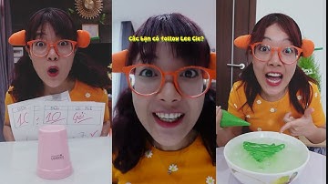 Vẽ tranh trên nước ăn được hay không?  Lee Cie ăn bức tranh vẽ trên mặt nước #leeciehayhoi #shorts