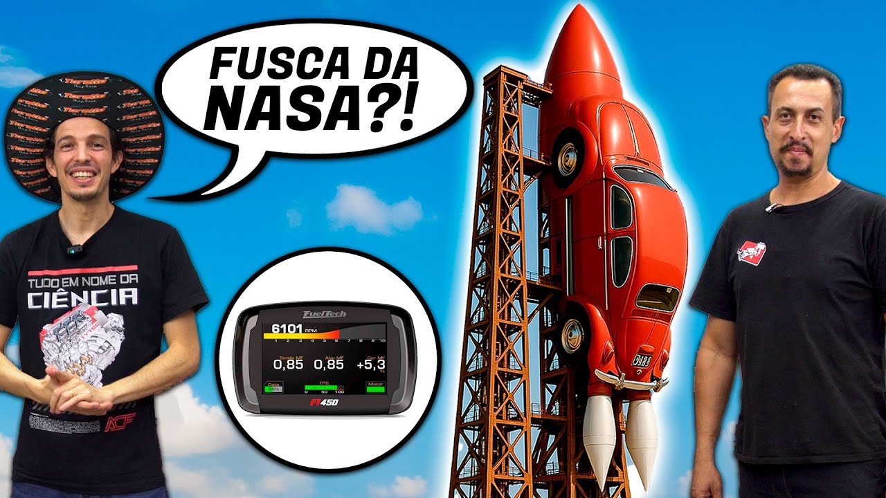 AGORA A NASA VEM! INSTALAMOS UMA FUELTECH NO FUSCA!