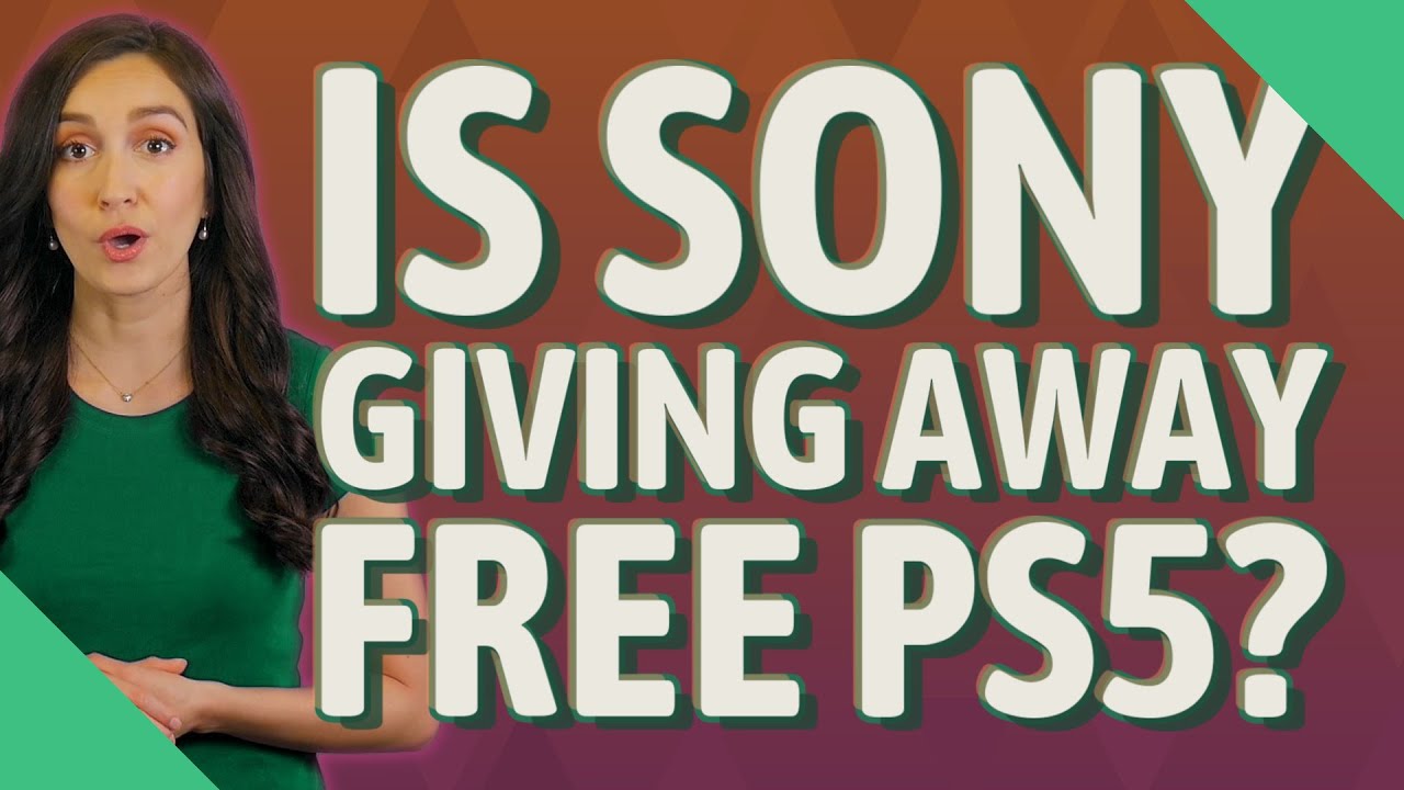 Is Sony giving away free ps5? YouTube