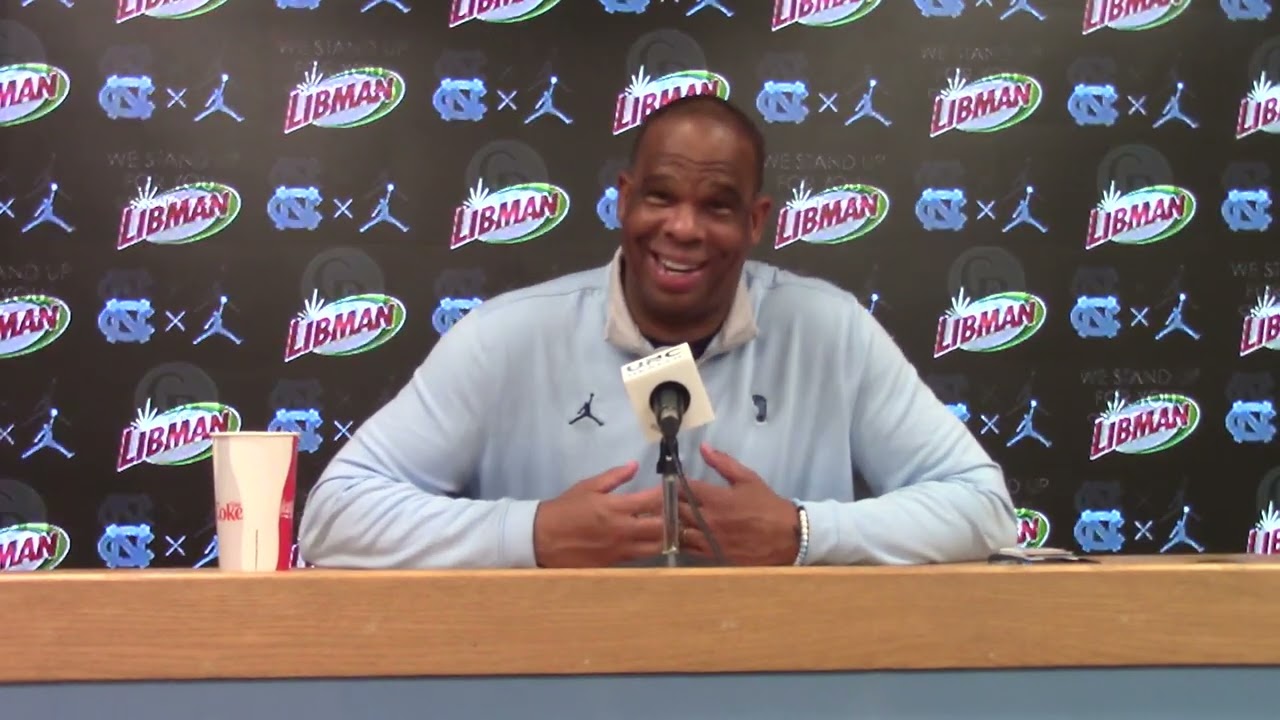 Video: Hubert Davis Post-Johnson C. Smith Press Conference