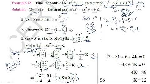 9th Class Maths | Polynomials and Factorisation | Example - 13| TS&AP| Part-25