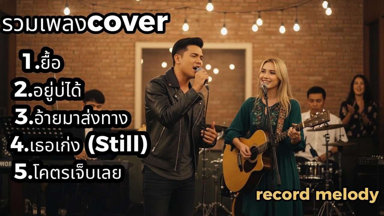 รวมเพลง Cover อะคูสติกเพราะๆ สายเหงา ฟังยาวๆ | record melody