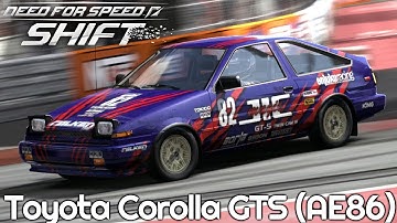 Toyota Corolla GTS (AE86) - London River [ NFS/Need for Speed: Shift | Gameplay ]