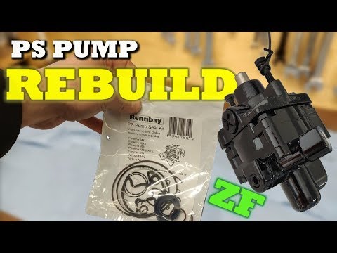 ZF Ohjaustehostinpumpun Kunnostus - Audi S2 Ep14