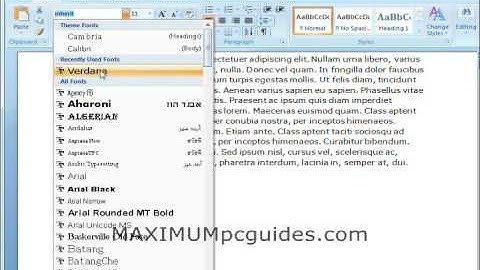 Disable Live Preview in Office 2007