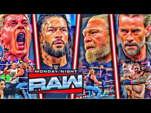 ملخص عرض الرو الاخير 25 11 2025 عرض اسطوري  آخر عرض رو قبل سريفايفر سيريس وار جيمز 2025