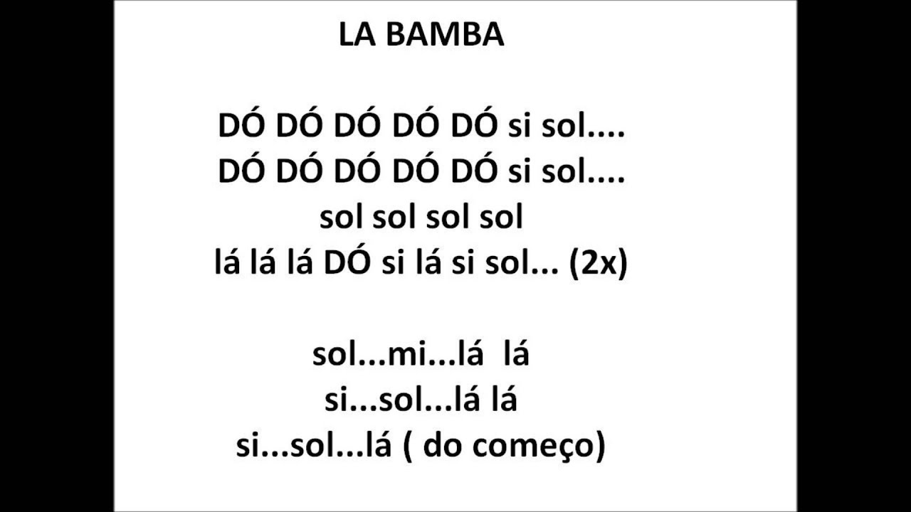 La Bamba flauta - YouTube