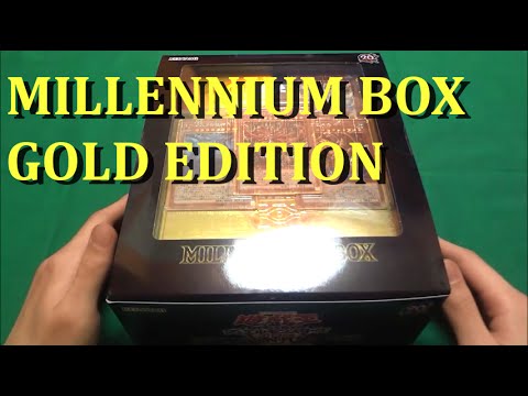 遊戯王 ミレニアムボックス ゴールドエディション 開封品 遊戯王 開封動画】ミレニアムボックス ゴールドエディション で
