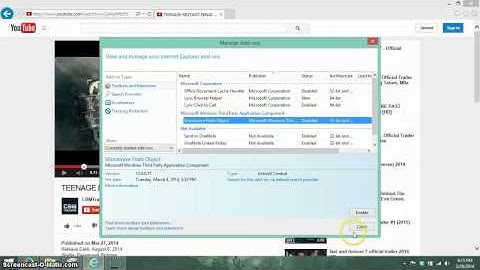Fix "an error occurred, please try again later." on youtube videos using Internet Explorer