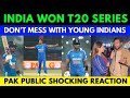 INDIA🇮🇳 WON T20 SERIES AGAINST AUSTRALIA | PAK PUBLIC SHOCKING REACTION | SANA AMJAD