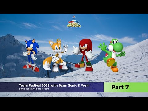 Mario & Sonic at the Olympic Winter Games Team Festival (Team Sonic & Yoshi) Part 7