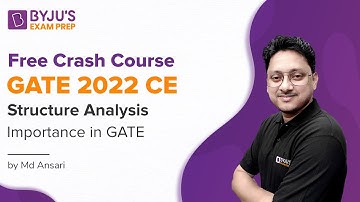 GATE CE 2022 | Structure Analysis |  Importance of Structure Analysis In GATE Exam | Md Ansari sir