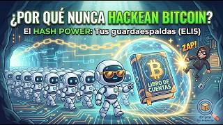 ¿Por qué NUNCA podrán hackear BITCOIN? 🛡️ El Hash Power