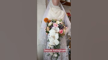 Buket pernikahan lamaran murah meriah bebas custom #handbouquet #buketjuntai #dekorazzi #tangsel